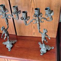 Candelabri in bronzo