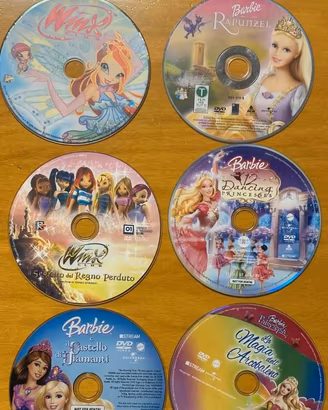 Film da bambina, 6 DVD originali