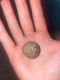 Pallottola di un cannone dell’epoca  del 1320 d.c.