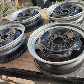 cerchi panda 4x4 13x4.5 rimessi a nuovo