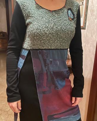 Vestito donna multicolor tg.L - Sidecar