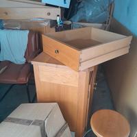 credenza in rovere massiccio 