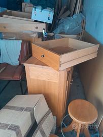 credenza in rovere massiccio 