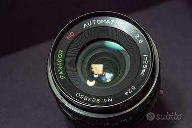 Obiettivo Panagor 28mm f/2.8