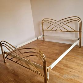 Letto in ottone Lipparini anni 90