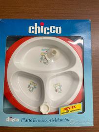 Piatto termico melamina Chicco neonato bambino