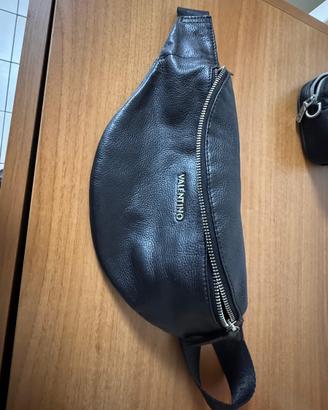 Borsello uomo in pelle nera