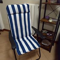 sdraio / sedia reclinabile pieghevole
