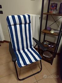 sdraio / sedia reclinabile pieghevole