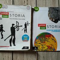 libro scolastico di storia 