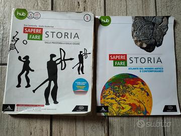 libro scolastico di storia 