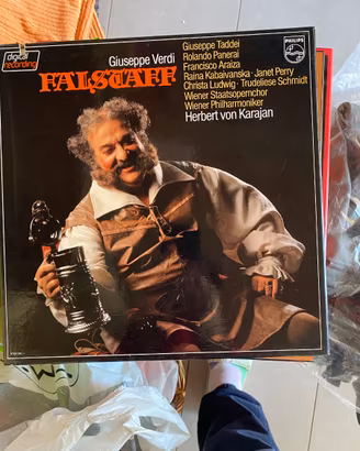 Cofanetto 3 LP "Falstaff" di Verdi -