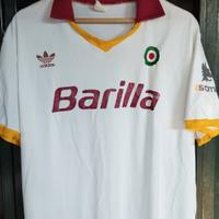 Maglia AS Roma 1991 1992 Adidas Barilla originale