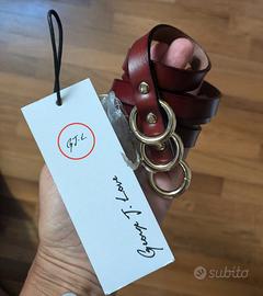 Cintura pelle nuova George J. Love