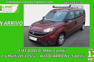 FIAT Doblo Maxi Combi 5 posti N1 1.6 MJT 105CV L