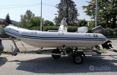 GOMMONE ZODIAC MEDLINE I 500 con motore e carrello