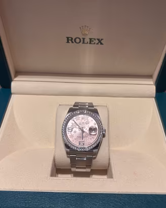 Rolex Datejust referenza 116244 oro diamanti