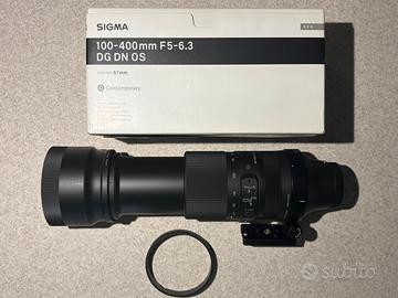 Sigma 100-400 5-6.3 DG DN X mount per Fuji
