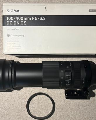 Sigma 100-400 5-6.3 DG DN X mount per Fuji