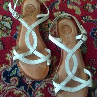 Sandali bianchi marca Gioseppo, originali, tg.37