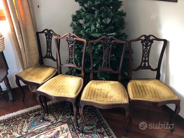 Sedie inglesi antiche