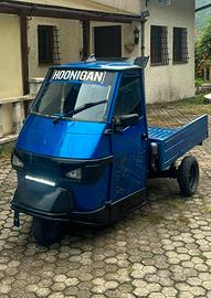 Ape 50 blu metallizzato 