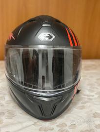 HYP casco modulare HP6.15 nero opaco taglia L
