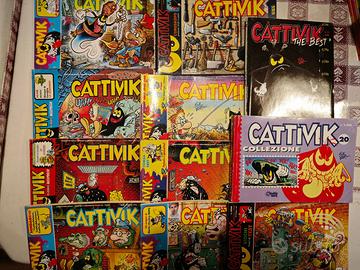 Cattivik, diversi albi