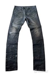 Dior Homme Hedi Slimane AW08 “Luster” waxed Denim