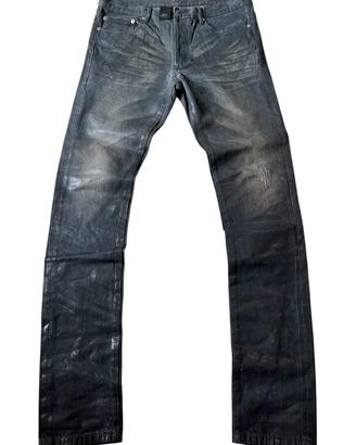 Dior Homme Hedi Slimane AW08 “Luster” waxed Denim