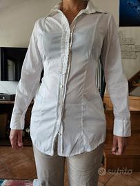 maglietta, giacca e camicia 