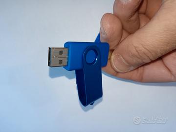 chiavetta usb blu 100gb