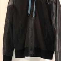 Giacca primaverile Puma con cappuccio nera