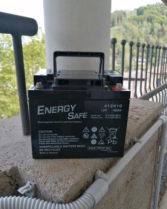 9 Batterie al piombo ricaricabili 40 AH 12 volt
