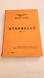 Manuale officina  Moto Guzzi Stornello 125 cc