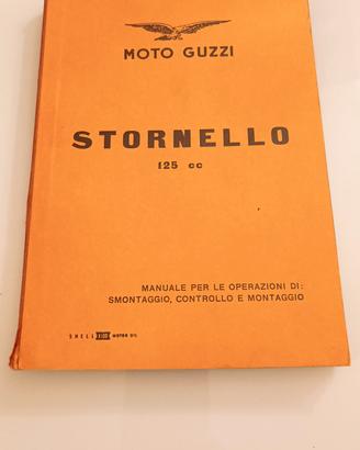 Manuale officina  Moto Guzzi Stornello 125 cc