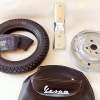 Set Ruota di Scorta Vespa 50 N L anni 60 Farotondo