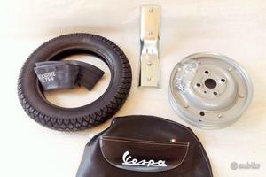 Set Ruota di Scorta Vespa 50 N L anni 60 Farotondo
