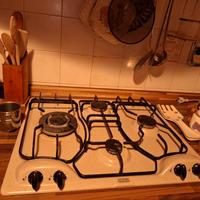 cucina in linea in legno