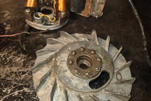 volano con bobina e magnete vespa special 50