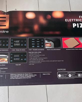 Forno elettrico per pizza