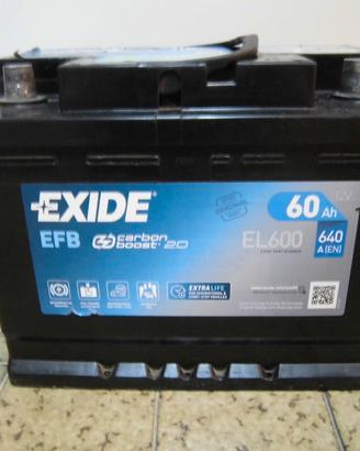 Batteria 60Ah 640A EFB
