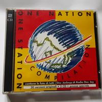 Doppio CD One nation One Station Compilation di Ra