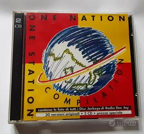 Doppio CD One nation One Station Compilation di Ra
