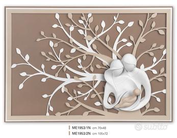 Quadro albero della vita - famiglia stilizzato