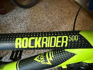 Bicicletta rockrider 500 24”
