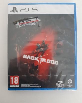 PS5 - Back 4 Blood NUOVO (mai aperto)