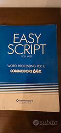 SOFTWARE EASY SCRIPT COMMODORE 64