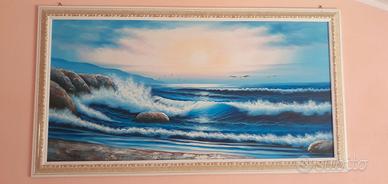 Dipinto mare ad olio