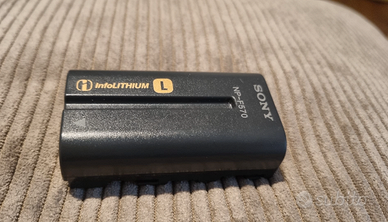 Batteria NP-F570 7.4V  Serie Sony L  – Come Nuova